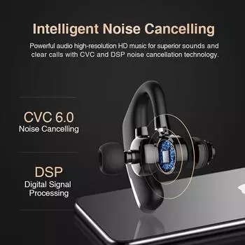 НОВЫЕ Bluetooth-наушники V9 с длительным временем ожидания, деловые наушники HD Call Bluetooth, беспроводные наушники с микрофоном для iPhone, Samsung, Huawei