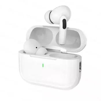 НОВЫЕ наушники TWS 5.3 Bluetooth с активным шумоподавлением ANC спортивные беспроводные наушники HiFI стереозвук гарнитура вкладыши с микрофоном для iPhone 16 Pro Max белый