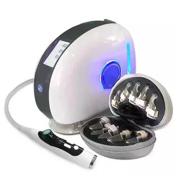 НОВЫЙ массажер для тела Golden Finger для растяжки лица, RF EMS микротоковая терапия, дренирование меридианов 110V