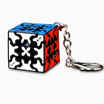 НОВЫЙ QIYI брелок Gear Mini Magic Cube 3x3x3 куб обучающая головоломка 3x3 Cubo Magico профессиональные игрушки для детей детские подарки