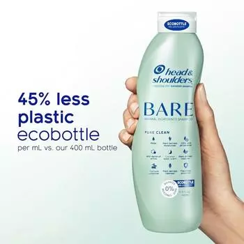 НОВЫЙ шампунь от перхоти Head & Shoulders Bear Clean без сульфатов 400 мл Head & Shoulders BARE, 1 шт, 400 мл