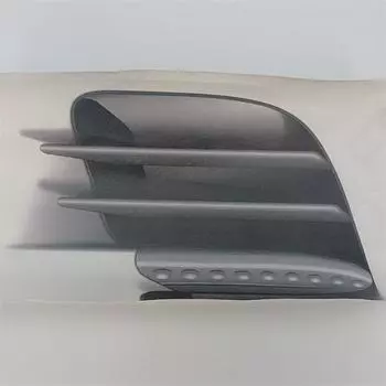 Новая 1 пара декоративных накладок на боковые вентиляционные отверстия, 3D декоративные накладки