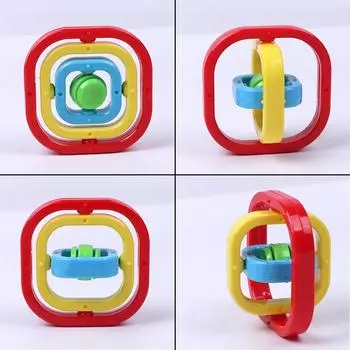 Новая 3D Infinity Eversion Fingertip Gyro Spinner игрушка для снятия стресса для детей и взрослых Повседневный подарокИгрушка для снятия стресса с сенсорным экраном