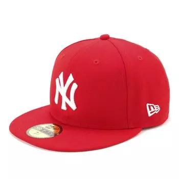 Новая эра Новая эра Кепка MLB New York Yankees NY Scarlet 7 5950 NEYYAN SCR SWHI 25J 1/2