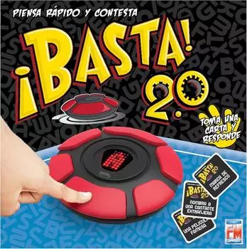 Новая игра Basta Spanish Tapple Word Game - английская версия игры Tapple. Настольная игра с быстрым мышлением и нажатием букв - Рождество, Хэллоуин