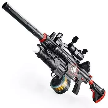 Новая модель M416 полностью автоматический пистолет для метания мягких пуль электрический комбинированный ручной автоматический игрушечный пистолет для метания пуль