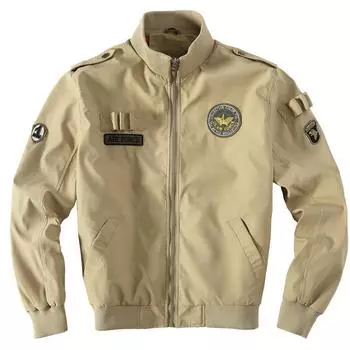 Новая модная военная куртка Air Force One Flight Suit, тонкая, весна и осень, мужская M