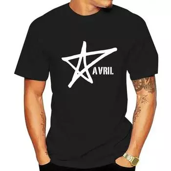 Новая музыкальная футболка унисекс Avril Lavigne, размер одежды S-2XL, новая классная футболка 4XL