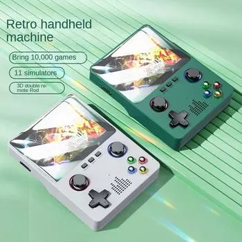 Новая портативная игровая консоль X6, большой экран высокой четкости, симулятор PSP с двумя джойстиками и 10 000 опций ретро-игры