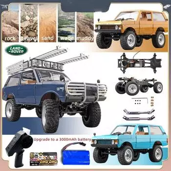 Новая радиоуправляемая машинка MN168 1:12 полноразмерных RTR-версий 2.4G 4WD 280, мотор для скалолазания, внедорожный высокоскоростной автомобиль с дистанционным управлением, подходящий для детских игрушек, подарков для мальчиков 1 Battery жёлтый