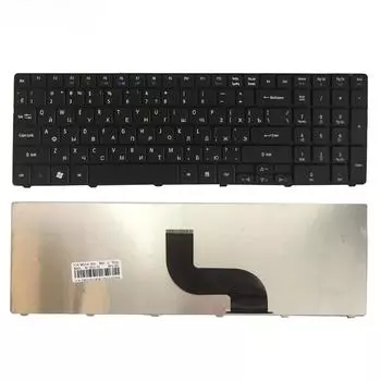 Новая русская клавиатура для ноутбука Acer Aspire 7740G 7750 7750G 7750Z 7235 7235G 7250 7250G 7535 7535G 7540 7551 7552 7552G 7560 чёрный