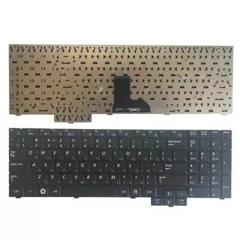 Новая русская клавиатура для Samsung R620 NP-R620 R525 NP-R525 R528 R530 R540 R517 R719 RV508 RV510 S3510 E352 E452 P580 RU, черная чёрный