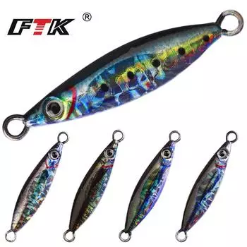 Новая рыболовная приманка Glow Fishing, кастинг, тунец 7 г 10 г 14 г 21 г 28 г, медленный шаг, морская мушка, искусственная приманка для ловли в соленой воде и прибрежных условиях 7g/0.24oz синий