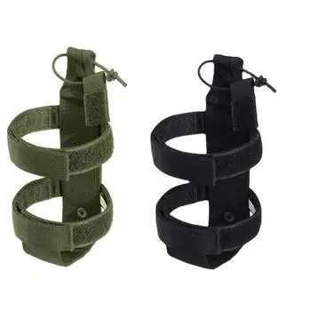Новая сумка для бутылки с водой Molle, портативная сумка в стиле милитари, для путешествий, пешего туризма, держателя для бутылки с водой, сумка-переноска для чайника