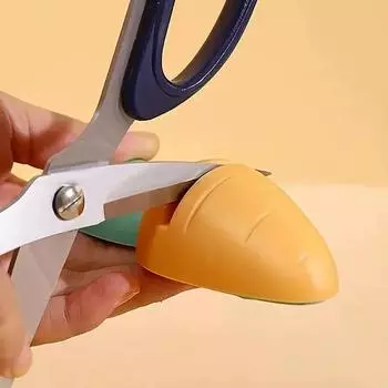 Новая точилка для кухонных ножей Carrot Design, удобный инструмент для заточки лезвий 1pc