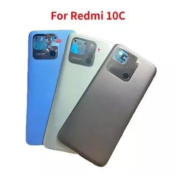 Новинка для Xiaomi Redmi 10C, задняя панель аккумулятора, задняя дверь синий