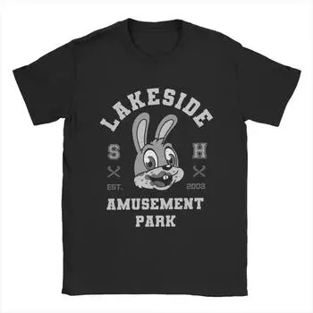 Новинка Lakeside Amusement Park Varsity Silent Hill футболки мужские хлопковые футболки с коротким рукавом футболка больших размеров одежда S чёрный