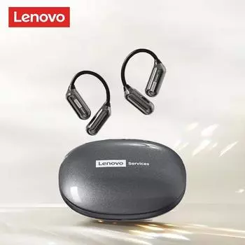Новые беспроводные Bluetooth 6.0 наушники Lenovo LE503 с сенсорным управлением и заушным креплением, водонепроницаемые IPX4, спортивные наушники, Hi-Fi стереозвук, длительное время работы от аккумулятора, вкладыши