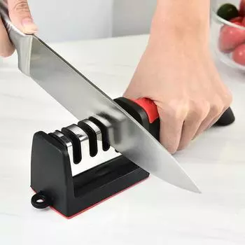 Новые двухступенчатые алмазные керамические точилки для кухонных ножей точильный камень бытовая точилка кухонные ножи инструменты ножи инструменты