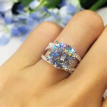 Новые изысканные кольца из шпагата с крестом для женщин AAA, круглые кольца с кубическим цирконием, блестящее кольцо на палец для свадьбы, вечеринки, модные украшения 9