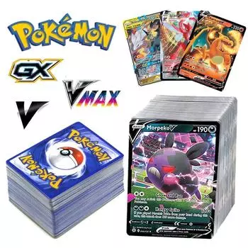 Новые карты покемонов Shining VSTAR GX EX VMAX MEGA TAG TEAM Energy Trainer Чаризард Пикачу Редкая коллекция Battle Коллекционная карточная игра Детские игрушки Подарок