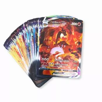 Новые карты покемонов Shining VSTAR GX EX VMAX MEGA TAG TEAM Energy Trainer Чаризард Пикачу Редкая коллекционная карточная игра Детские игрушки Подарок