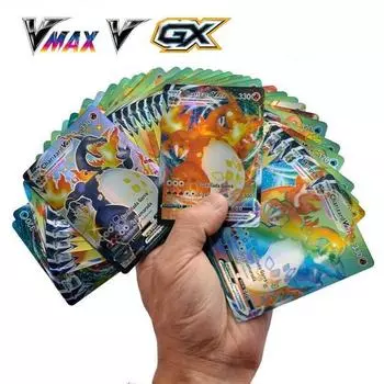 Новые карты покемонов Shining VSTAR GX EX VMAX MEGA TAG TEAM Energy Trainer Чаризард Пикачу Редкая коллекционная карточная игра Детские игрушки Подарок