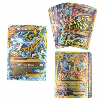 Новые карты покемонов Shining VSTAR GX EX VMAX MEGA TAG TEAM Energy Trainer Чаризард Пикачу Редкая коллекция Battle Коллекционная карточная игра Детские игрушки Подарок