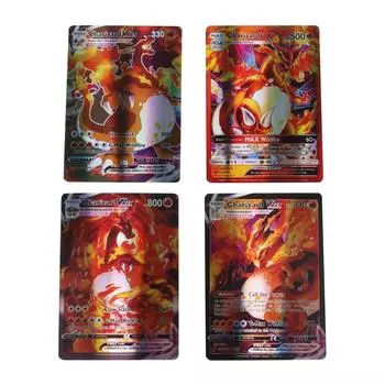 Новые карты покемонов Shining VSTAR GX EX VMAX MEGA TAG TEAM Energy Trainer Чаризард Пикачу Редкая коллекционная карточная игра Детские игрушки Подарок