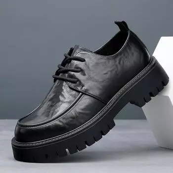 Новые модные мужские модельные туфли, индивидуальные трендовые кожаные свадебные туфли, мужские кожаные оксфорды на плоской подошве 38