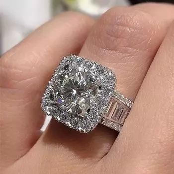 Новые обручальные кольца для женщин, высококачественный цирконий, великолепное кольцо для предложения, подарочные обручальные кольца, ювелирные изделия 9