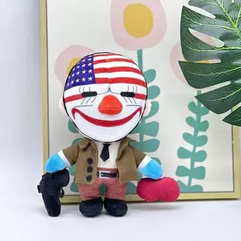 Новые плюшевые игрушки PayDay 3, плюшевые игрушки, плюшевые игрушки, игровые аксессуары, плюшевые куклы