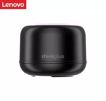 Новые портативные беспроводные динамики Lenovo K14 Hi-Fi Bluetooth5.4. Соедините два динамика через TWS для получения стереозвука. Сабвуфер. чёрный