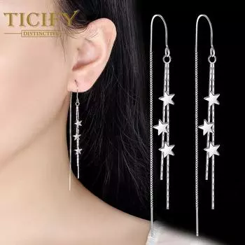 Новые серьги Star Advanced белый