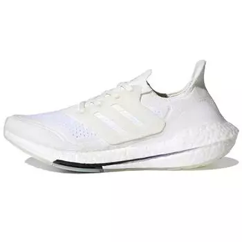 новые женские Adidas UltraBoost 21 Primeblue неокрашенные белые 37