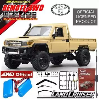 Новый 1:12 Устойчивая к падениям радиоуправляемая машина MN82 4WD ретро полномасштабная имитация внедорожника вездеход с дистанционным управлением пикап радиоуправляемый грузовик игрушка в подарок 1 Battery красный