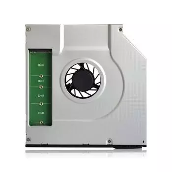 Новый 9,5 мм для M.2 B для ключа NGFF e Disk 2nd Caddy 3 SSD алюминиевый для чехла для ноутбука DVD/CD-