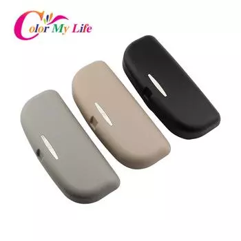 Новый автомобильный держатель для очков для Volkswagen Vw Touareg Phaeton Bora Golf Polo Jetta Tiguan Touran Beetle T-cross, авто солнцезащитные очки Common Black