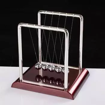 Новый балансир Newton Cradle стальные шарики школьные учебные принадлежности физика наука маятник настольная игрушка подарки украшение дома
