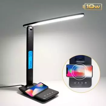 Новый будильник и USB-порт для зарядки. Эта многофункциональная лампа идеально подойдет для вашего домашнего офиса или учебного помещения. Она поможет вам оставаться в тонусе.
