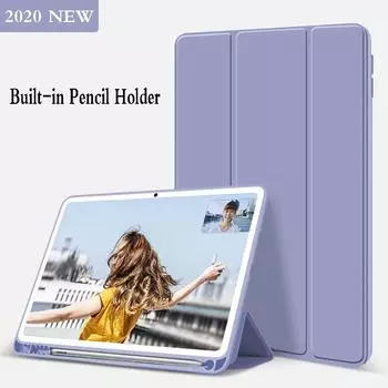Новый чехол с пеналом для MatePad 10,4, чехол для HuaWei Honor V6 10,4, силиконовый чехол-кобура, чехол Smart Sleep 2020, принципиально For MatePad 10.4 in светло-фиолетовый