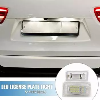 Новый для 1998-2007 BMW 3 серии E46 51138236269, 51138236854 Светодиодный фонарь номерного знака