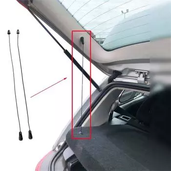 Новый для 2004-11 Ford Focus 2 MK2 Хэтчбек Автомобильный Интерьер Задняя Полка Багажника Шнурок 2