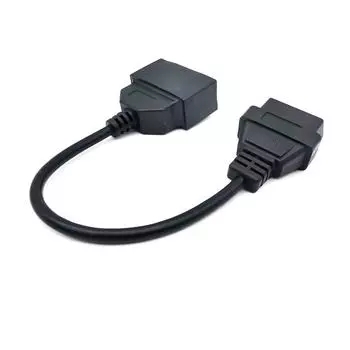 Новый для TOYOTA 22pin к 16pin гнездовой кабель OBD2 Кабель-адаптер для подключения OBD1 к OBD2.