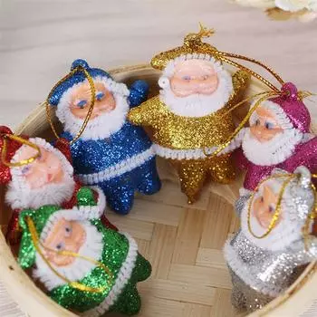 Новый домашний декор, подарки, товары для вечеринок, рождественские украшения, рождественская елка, висящий Санта-Клаус