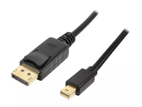 Новый кабель Mini DisplayPort - DisplayPort 6 футов Кабель Папа-папа Поддерживает 4K@60Гц