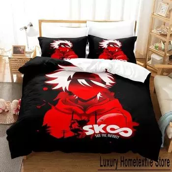 Новый комплект постельного белья SK8 Infinity, односпальная кровать, двуспальная кровать размера «king-size», комплект постельного белья для взрослых и детей, комплект простыней в стиле аниме EU Single 135x200cm