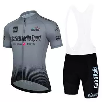 Новый комплект веломайки Tour De Giro D ITALIA Летняя одежда для велоспорта Одежда для горного велосипеда Униформа Maillot Ropa Ciclismo Велосипедный костюм M
