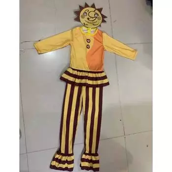 Новый костюм Сандроп ФНАФ Ультимейт Костюм Клоуна Солнца Костюм Клоуна Луны S