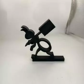 Новый креативный 3D-печатный держатель для туалетной бумаги в форме муравья, милый и простой держатель для рулонной туалетной бумаги 01